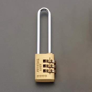 吊長ダイヤル錠 エスコ