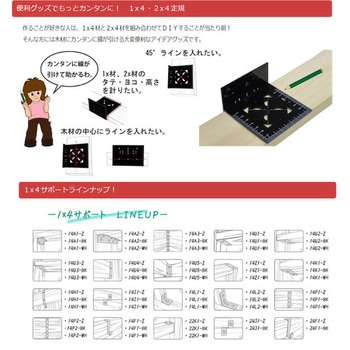 2x2サポート コの字 ダイドーハント(大同製鋲所)