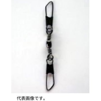 ダブルスナップ付タル ニッケル NTスイベル