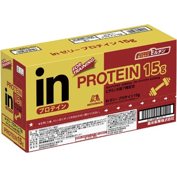 in ゼリー プロテイン 15g 森永製菓