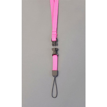 携帯ストラップ(反射ライン付/ブラック) エスコ