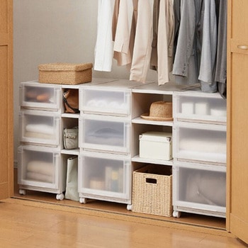 引出し式収納ケース - エスコ