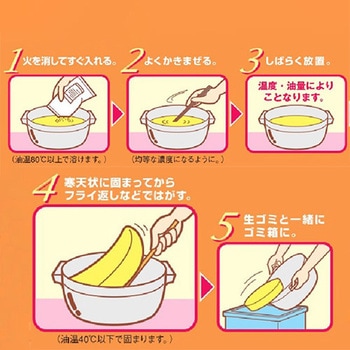 廃油処理用固化剤 - エスコ