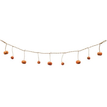 パンプキンフェイスガーランド 横浜ディスプレイミュージアム