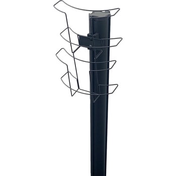 カタログスタンドA4(ブラック) 棚橋工業
