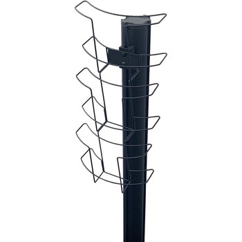 カタログスタンド(A43段(ブラック) 棚橋工業