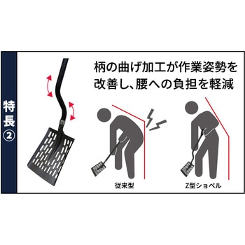 Z型パンチャーショベル 金象印