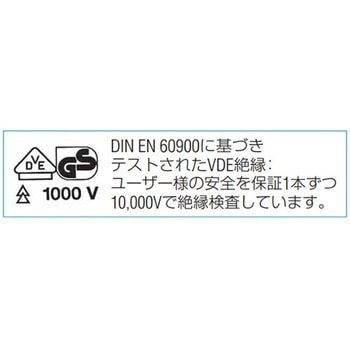 絶縁電工ニッパー エスコ