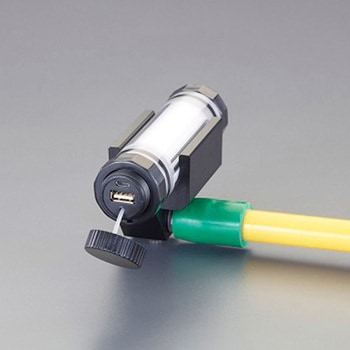 点検ライト/伸縮柄(防水型) - エスコ