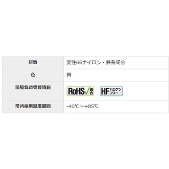 結束バンド用ベース(金属成分入) エスコ