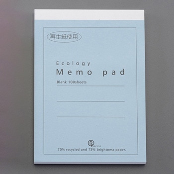 無地メモ帳 - エスコ