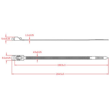結束バンド(再結束タイプ) エスコ