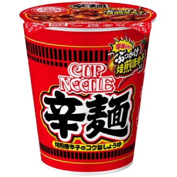 カップヌードル 辛麺 1ケース(82g×20個) 日清食品 【通販モノタロウ】