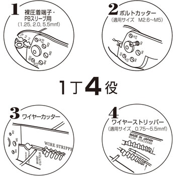電装圧着工具 ロブスター(ロブテックス)