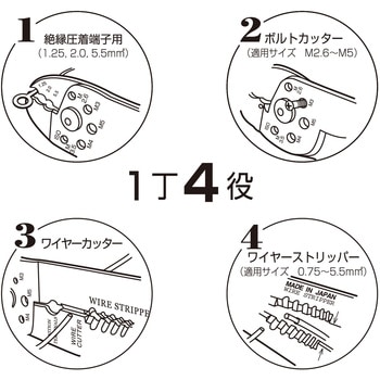 電装圧着工具 ロブスター(ロブテックス)