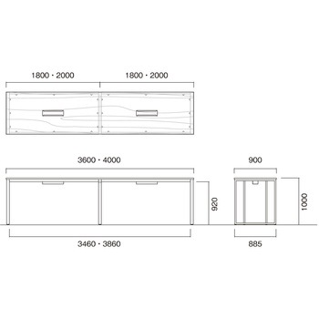 ビッグハイテーブル ニシキ工業