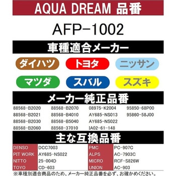 PLATINUM カーエアコンフィルター AQUA DREAM(アクアドリーム)