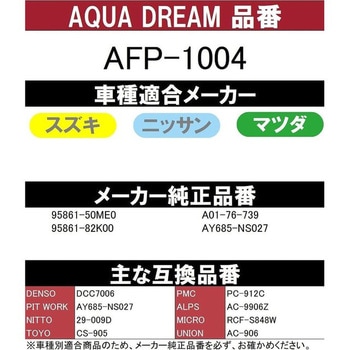 PLATINUM カーエアコンフィルター AQUA DREAM(アクアドリーム)