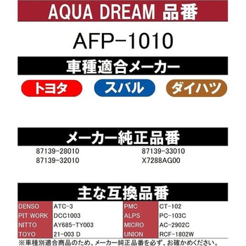 PLATINUM カーエアコンフィルター AQUA DREAM(アクアドリーム)