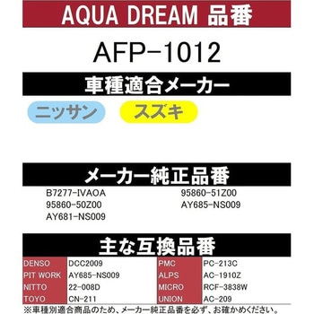 PLATINUM カーエアコンフィルター AQUA DREAM(アクアドリーム)