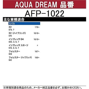 PLATINUM カーエアコンフィルター AQUA DREAM(アクアドリーム)