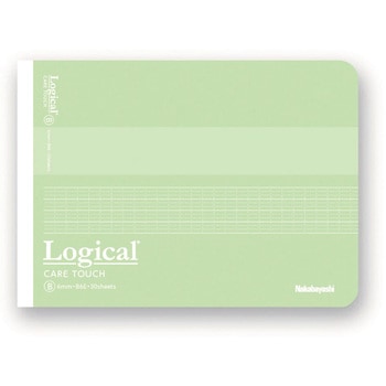 ロジカル・抗ウイルスノート B6ヨコ30枚 B罫 ナカバヤシ
