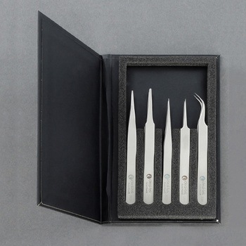 超精密ピンセット[ステンレス製] エスコ