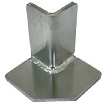 転倒防止金具(コーナー用) - エスコ