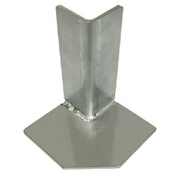 転倒防止金具(コーナー用) - エスコ