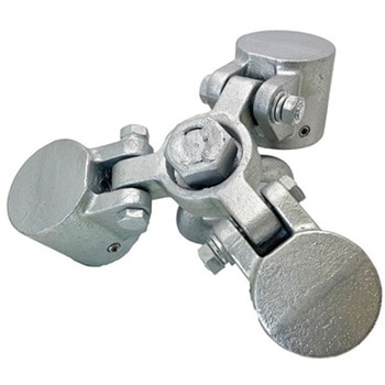 足場パイプ専用三脚ヘッド エスコ