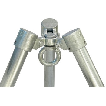 足場パイプ専用三脚ヘッド エスコ