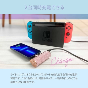 VEGER【パワーバンク】5000mAh Lightning リップサイズの小型モバイルバッテリー VEGER(ベガー)