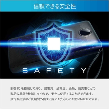 VEGER【パワーバンク】10000mAh USB-A、Micro B、Type-C、ライトニングケーブル内蔵 VEGER(ベガー)