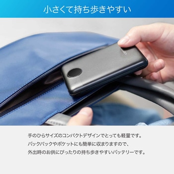 VEGER【パワーバンク】10000mAh TYPE-C、Lightningケーブル内蔵 VEGER(ベガー)