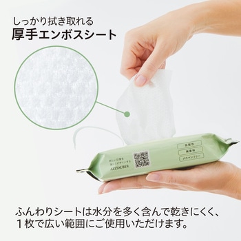 除菌ウエットティッシュ アルザウバー (ALLSAUBER) プラス(文具)