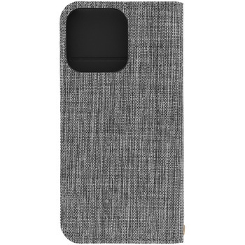 iPhone13Pro専用手帳型ケースファブリック素材/PUレザー OWLTECH(オウルテック)