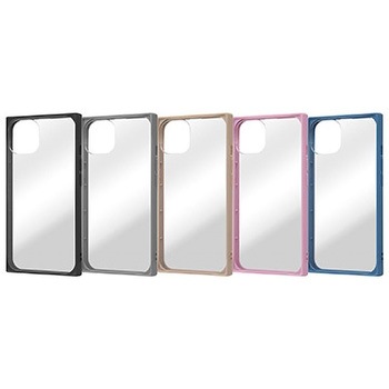iPhone 13 耐衝撃ハイブリッド Pufful スクエア レイ・アウト