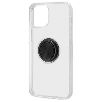 iPhone 13 TPUソフト リング付 レイ・アウト