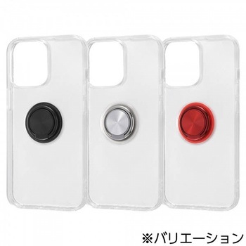iPhone 13 Pro TPUソフト リング付 レイ・アウト