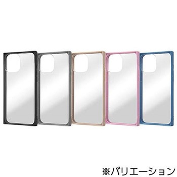 iPhone 13 Pro Max 耐衝撃ハイブリッド Pufful スクエア レイ・アウト