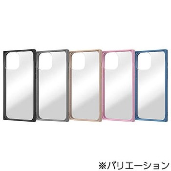iPhone 13 Pro Max 耐衝撃ハイブリッド Pufful スクエア レイ・アウト