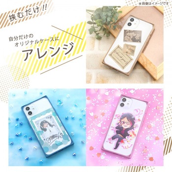 iPhone 13 Pro Max 耐衝撃ハイブリッド Pufful スクエア レイ・アウト