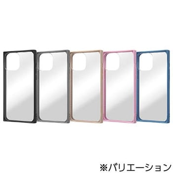 iPhone 13 Pro Max 耐衝撃ハイブリッド Pufful スクエア レイ・アウト