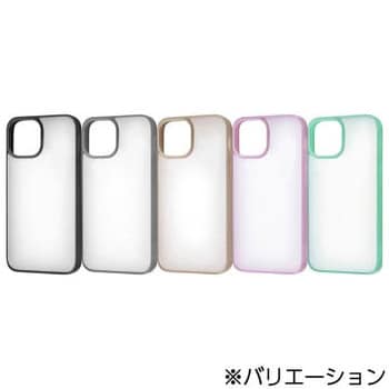 iPhone 13 mini マットハイブリッド レイ・アウト iPhoneケース 【通販 ...