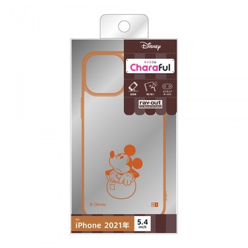 iPhone 13 mini ディズニー/ハイブリッド Charaful レイ・アウト