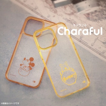 iPhone 13 mini ディズニー/ハイブリッド Charaful レイ・アウト