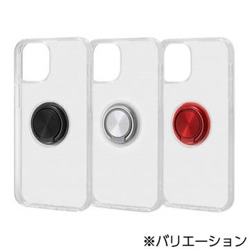 iPhone 13 mini TPUソフト リング付 レイ・アウト