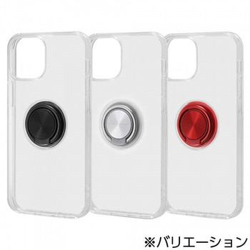 iPhone 13 mini TPUソフト リング付 レイ・アウト