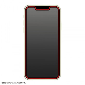 iPhone 13 mini フィルム 指紋防止 光沢 抗ウイルス レイ・アウト