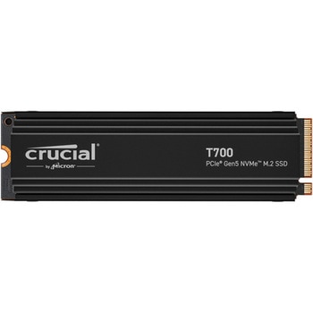 Crucial T700シリーズ PCIe Gen5 NVMe M.2 SSD with heatsink 1TB 5年保証 CT1000T700SSD5JP Crucial